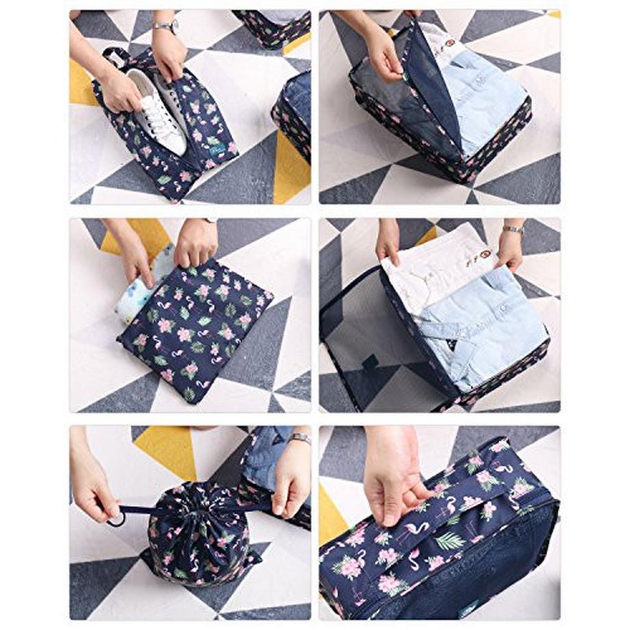 Only-bags.store Ensemble de 6 pièces ultra léger pour organisateur de bagages  