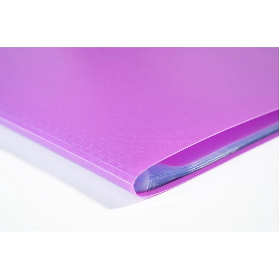 Exacompta Protège-documents en polypropylène 5/10e OPAK pochettes Cristal 120 vues - A4 - x 8  