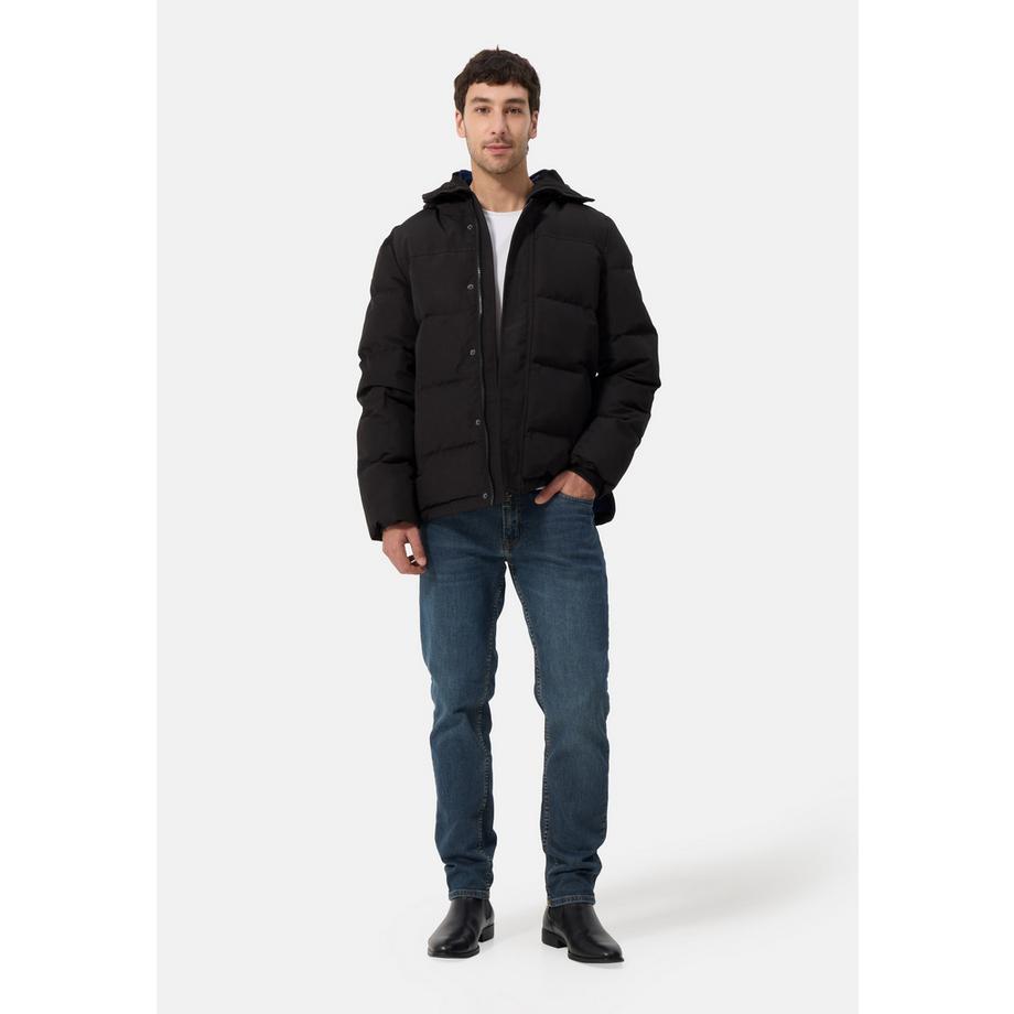 CASH-MERE.CH Parka Piumino Cappuccio Fodera Cashmere  