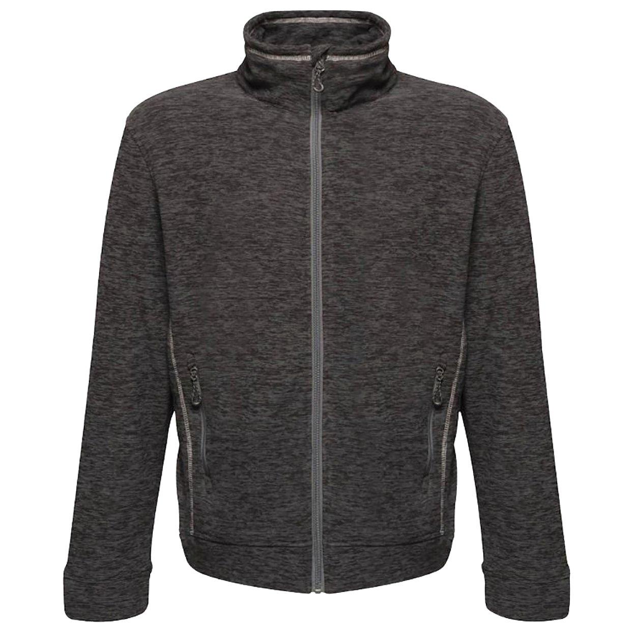 Image of Thornly Fleecejacke Mit Durchgehendem Reißverschluss Herren Grau XL