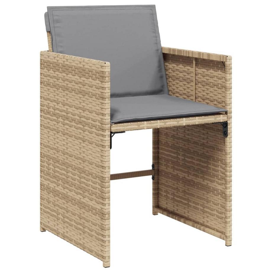 VidaXL Gartenstuhl poly-rattan  