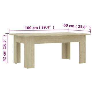 VidaXL Couchtisch holzwerkstoff  