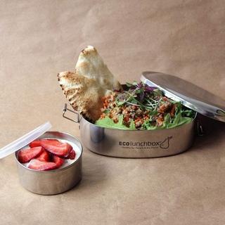 EcoLunchbox Oval Lunchbox & Snack Cup  
