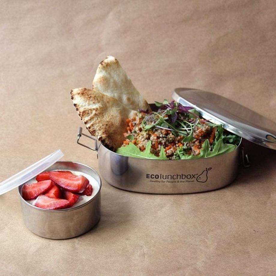 EcoLunchbox Oval Lunchbox & Snack Cup  