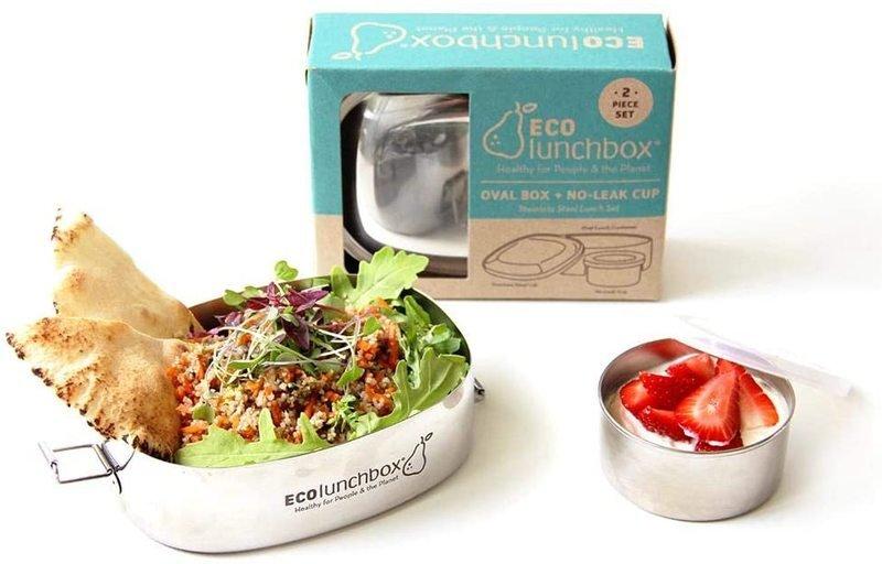 EcoLunchbox Oval Lunchbox & Snack Cup  