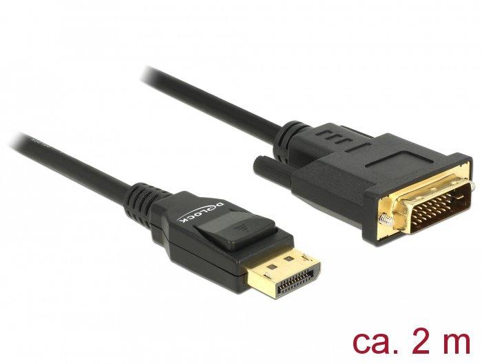 DeLock  Kabel DisplayPort - DVI-D 