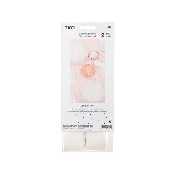 Image of Rico Design 99001.68.96 Partydekorationen Dekoration Unisex Weiss ONE SIZE