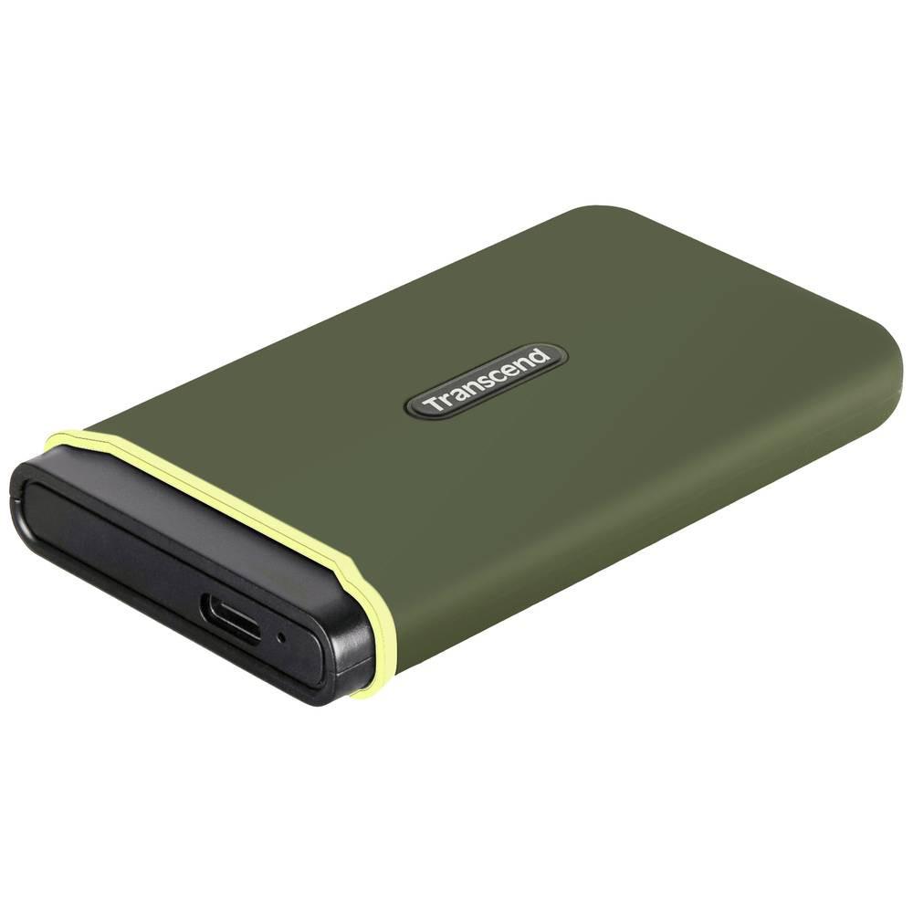 Transcend  ESD380C 500 GB Externe SSD USB-C® USB 3.2 (Gen 2) Militär Grün 