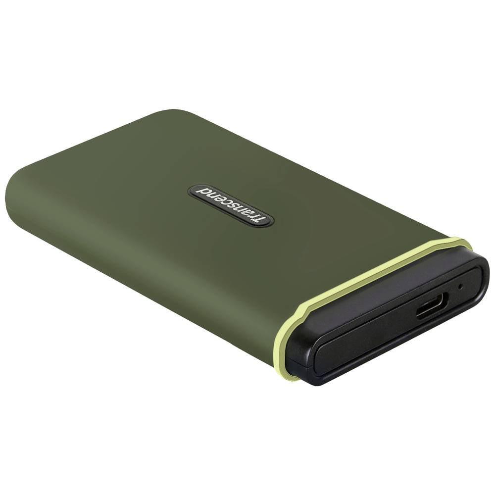 Transcend  ESD380C 500 GB Externe SSD USB-C® USB 3.2 (Gen 2) Militär Grün 