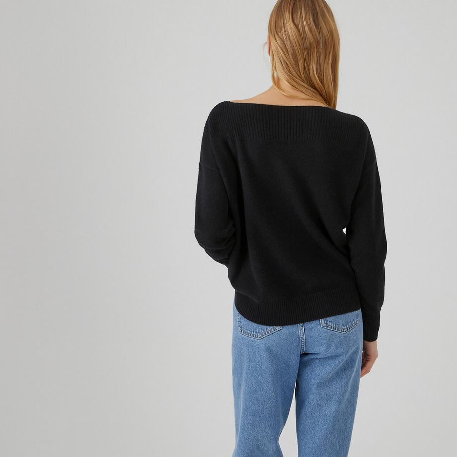 La Redoute Collections Pullover Scollo a Barca  