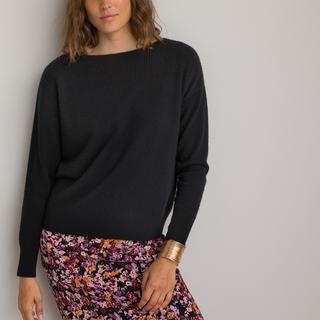 La Redoute Collections  Pull encolure bateau en fine maille cachemire 