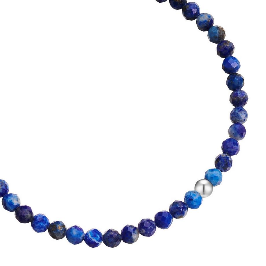 Glanzstücke München  Edelsteinarmband Edelstahl Lapislazuli 