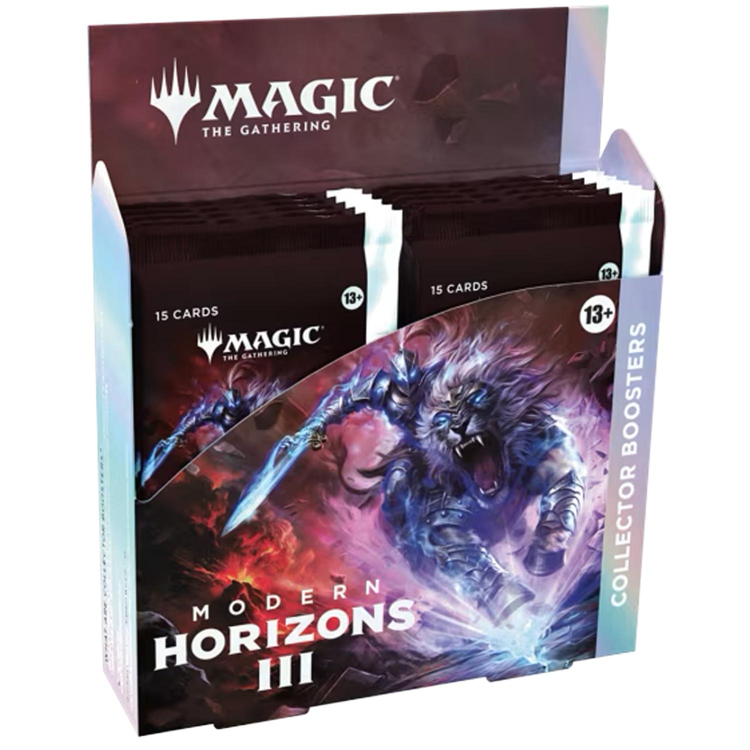 Wizards of the Coast  Trading Cards - Collector Booster - Magic The Gathering - Modern Horizon 3 - Collector Booster Display Pack 