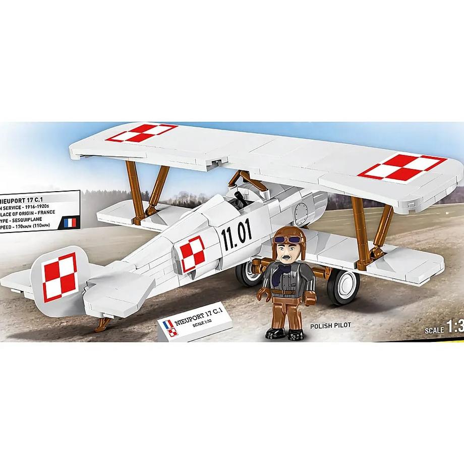 Cobi  Nieuport 17C.1 Insignes nationaux polonais 