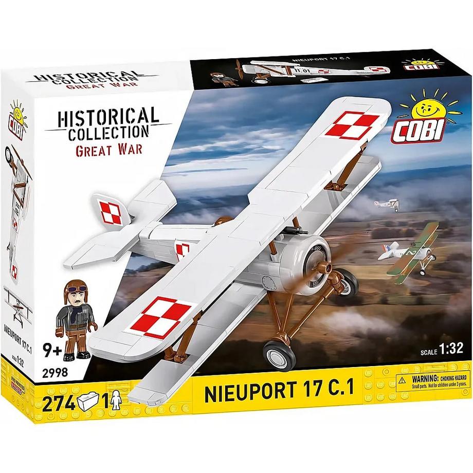 Cobi  Nieuport 17C.1 Insignes nationaux polonais 