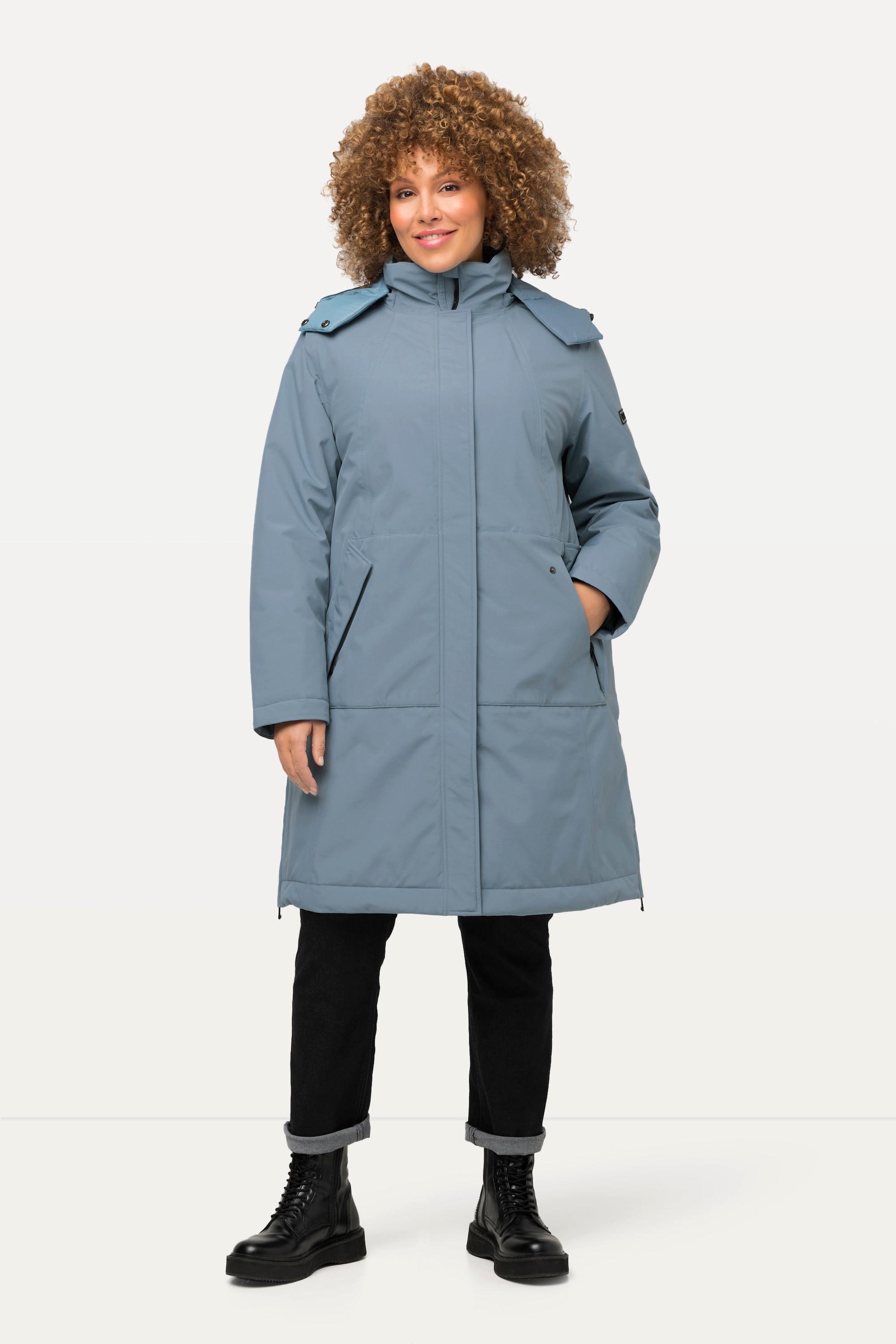 Ulla Popken  Veste technique HYPRAR, imperméable, capuche amovible 