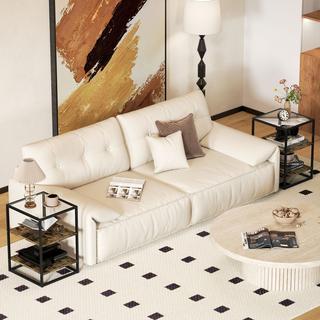 HOMCOM Beistelltisch Set  