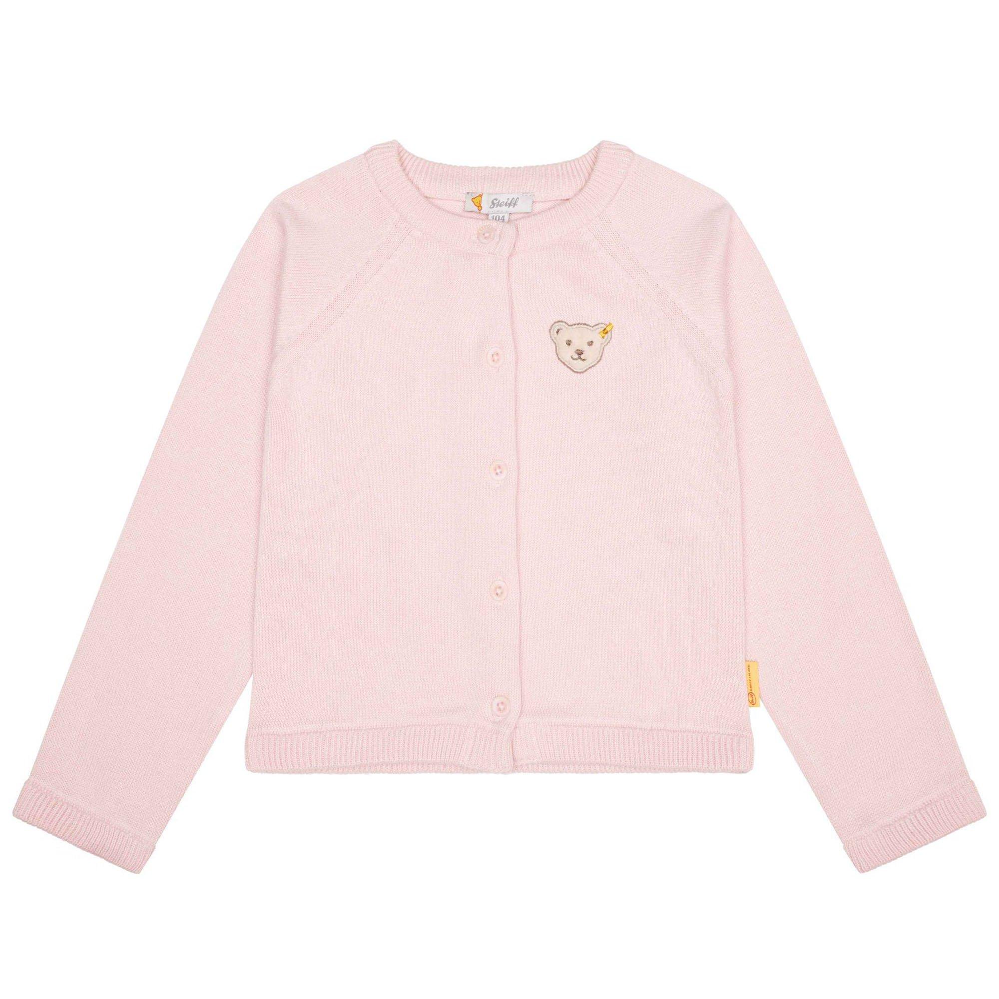 Image of Strickjacke Bequem Sitzend Jungen Rosa 116