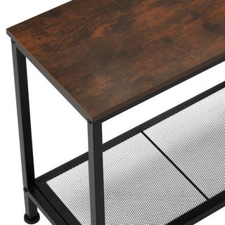 Tectake Table d’appoint FILTON 60x30,5x60,5cm  