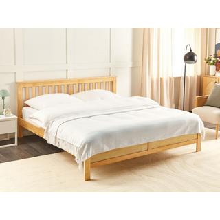 Beliani Ampara Couverture en Coton Scandinave  