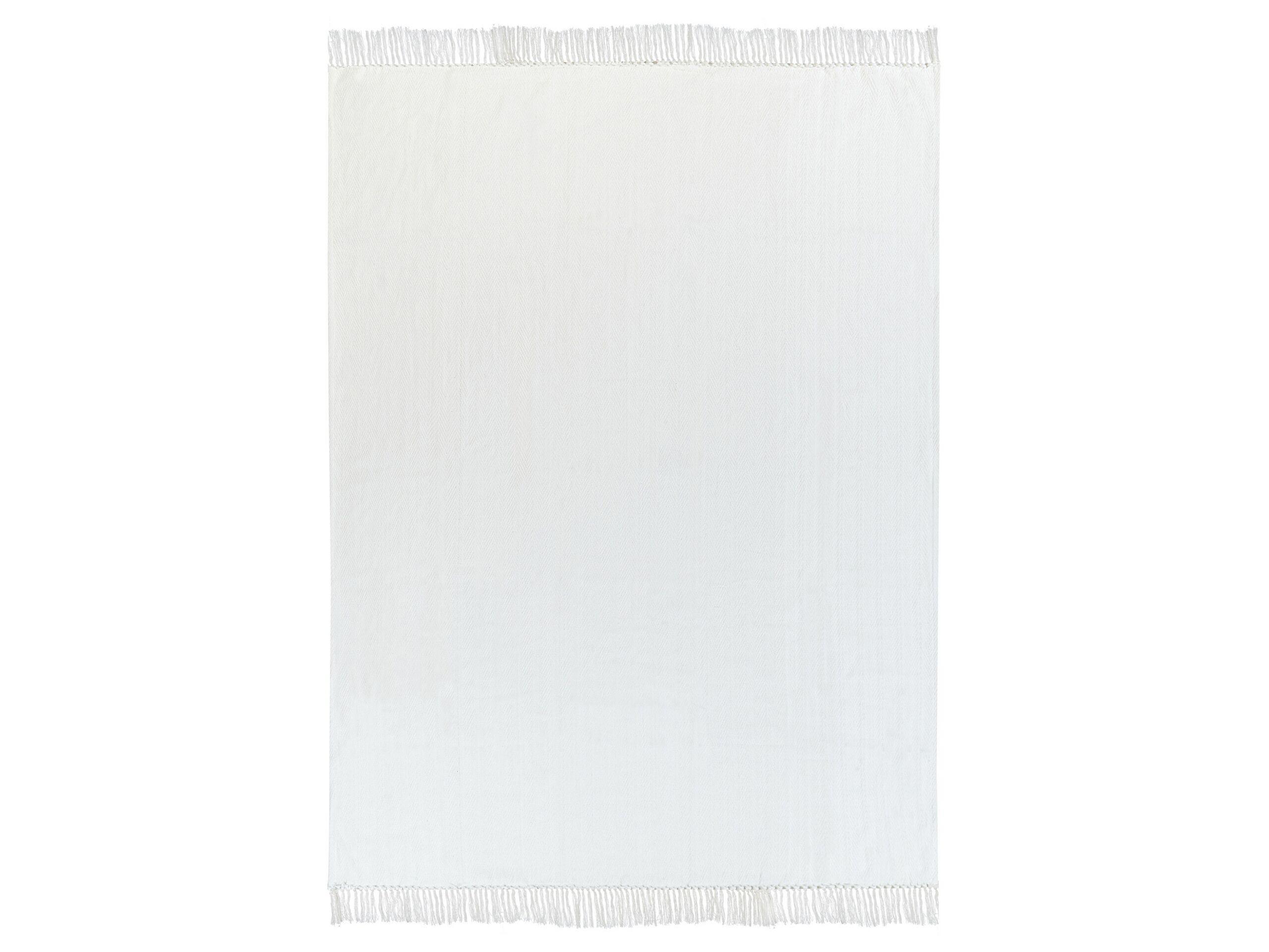 Beliani Ampara Couverture en Coton Scandinave  