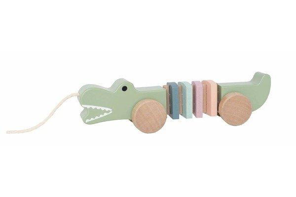 Image of JABADABADO Nachzieh Krokodil grün C2513 24x6x5cm