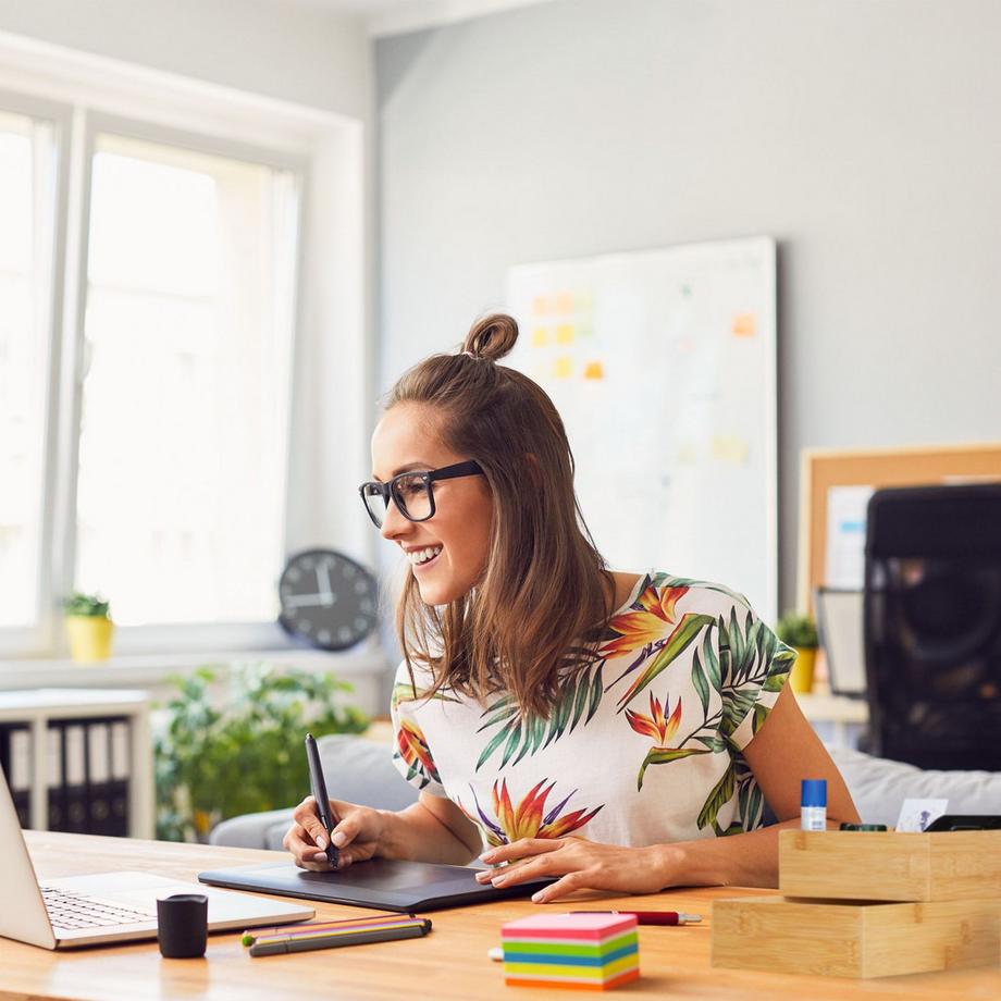 B2X set di 5 scatole portaoggetti in bambù  