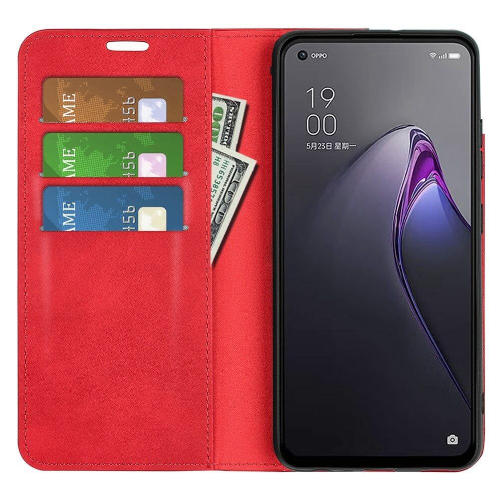 Cover-Discount  OPPO Reno8 - Stand Flip Case Hülle 