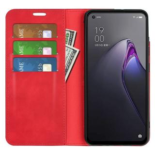 Cover-Discount  OPPO Reno8 - Stand Flip Case Hülle 