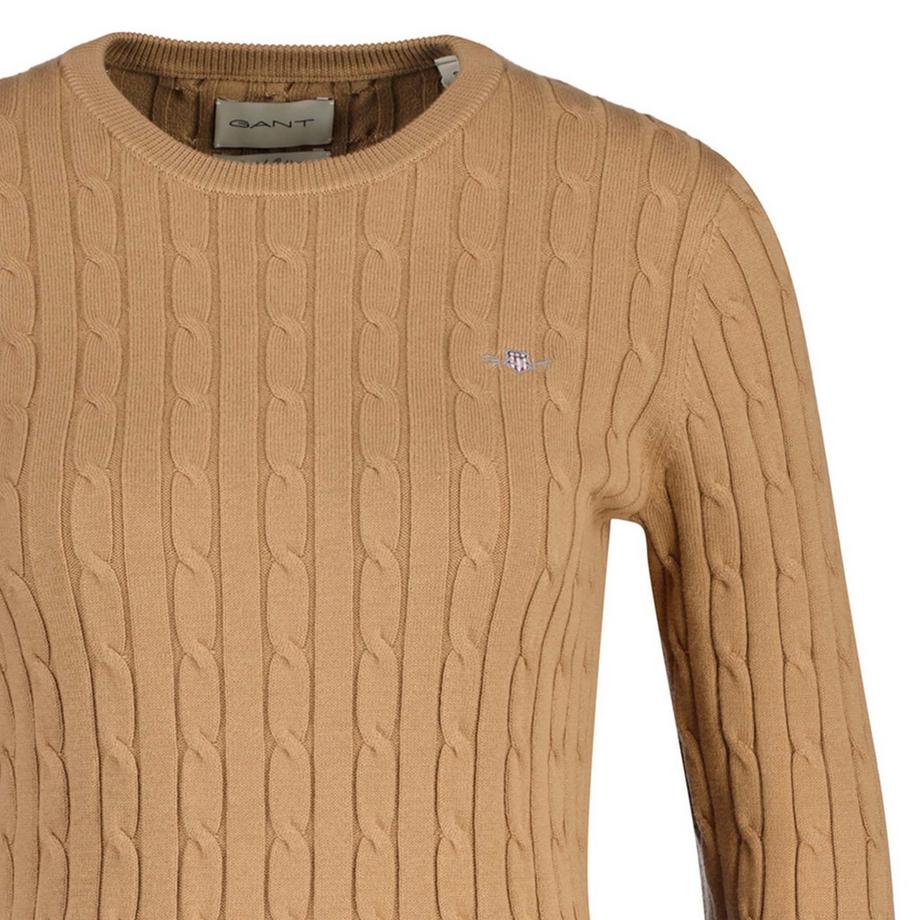 GANT Pull en tricot motif torsadé Conforme à la silhouette  