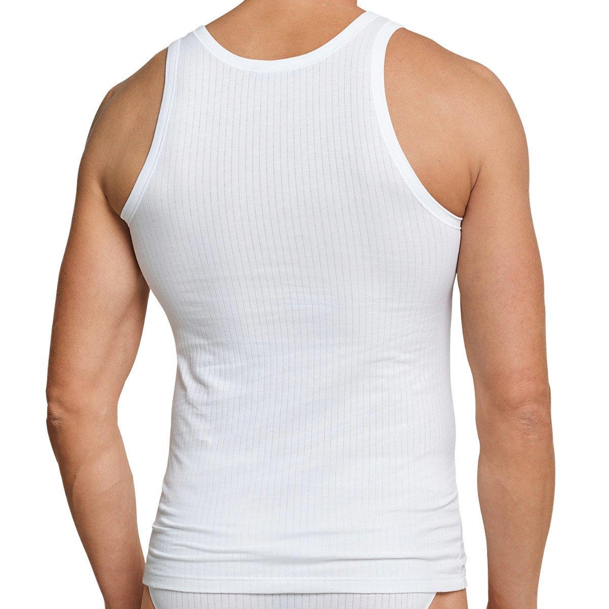 Schiesser Cotton Essentials Authentic Unterhemd 4er Pack  