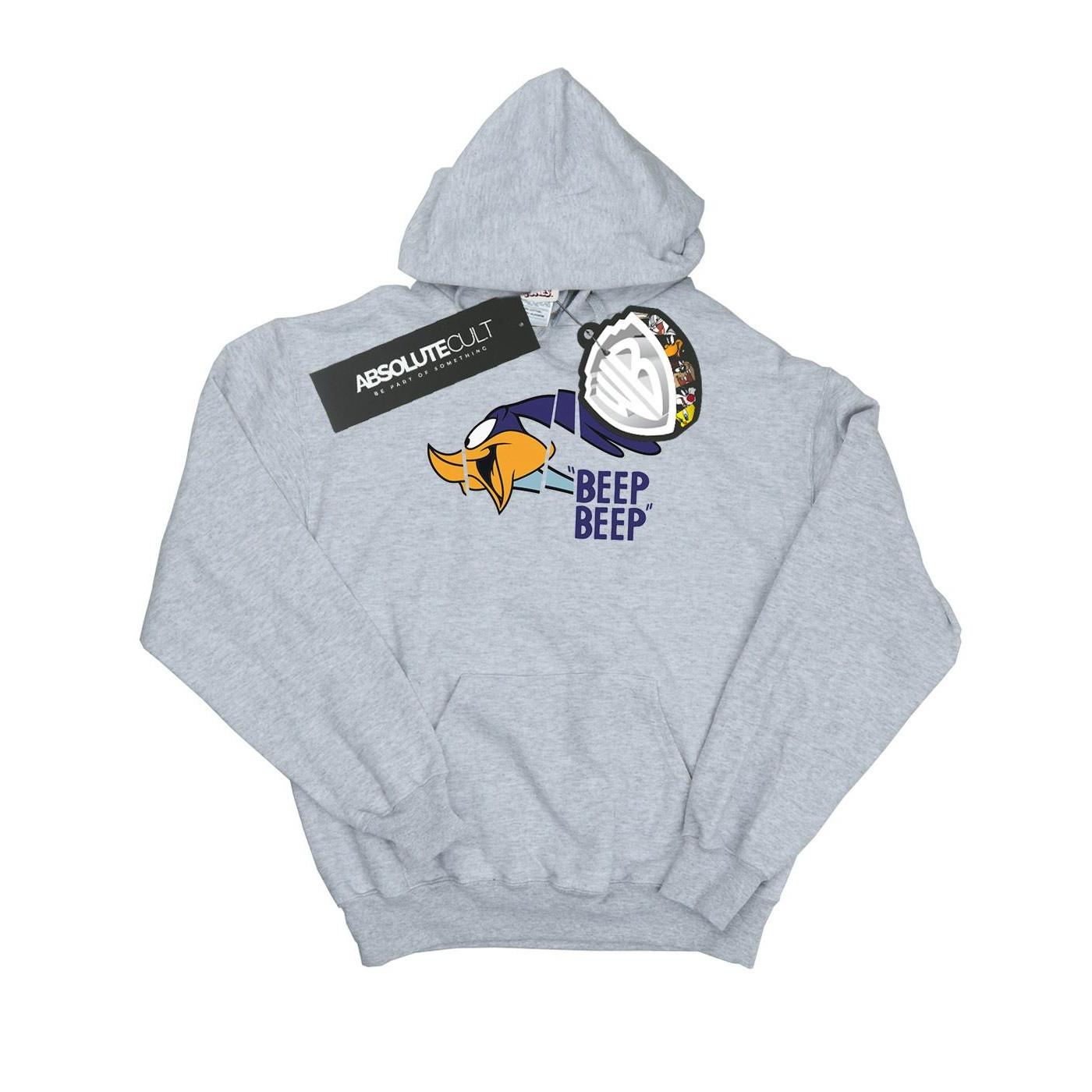 Image of Road Runner Beep Beep Kapuzenpullover Herren Grau 3XL