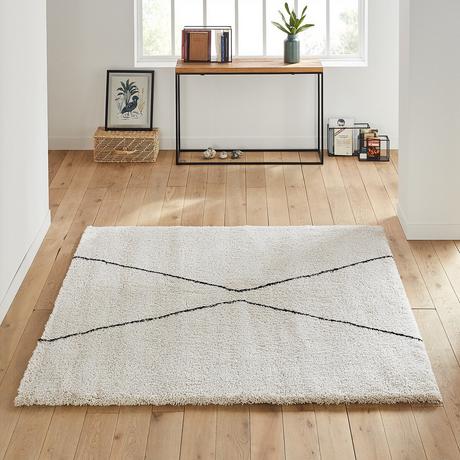 La Redoute Intérieurs Tapis style berbère forme carrée  