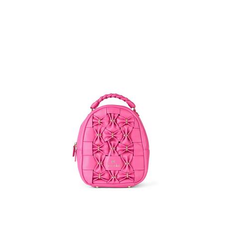 Braccialini Floralie Chic Sac à dos en cuir PU végétalien  