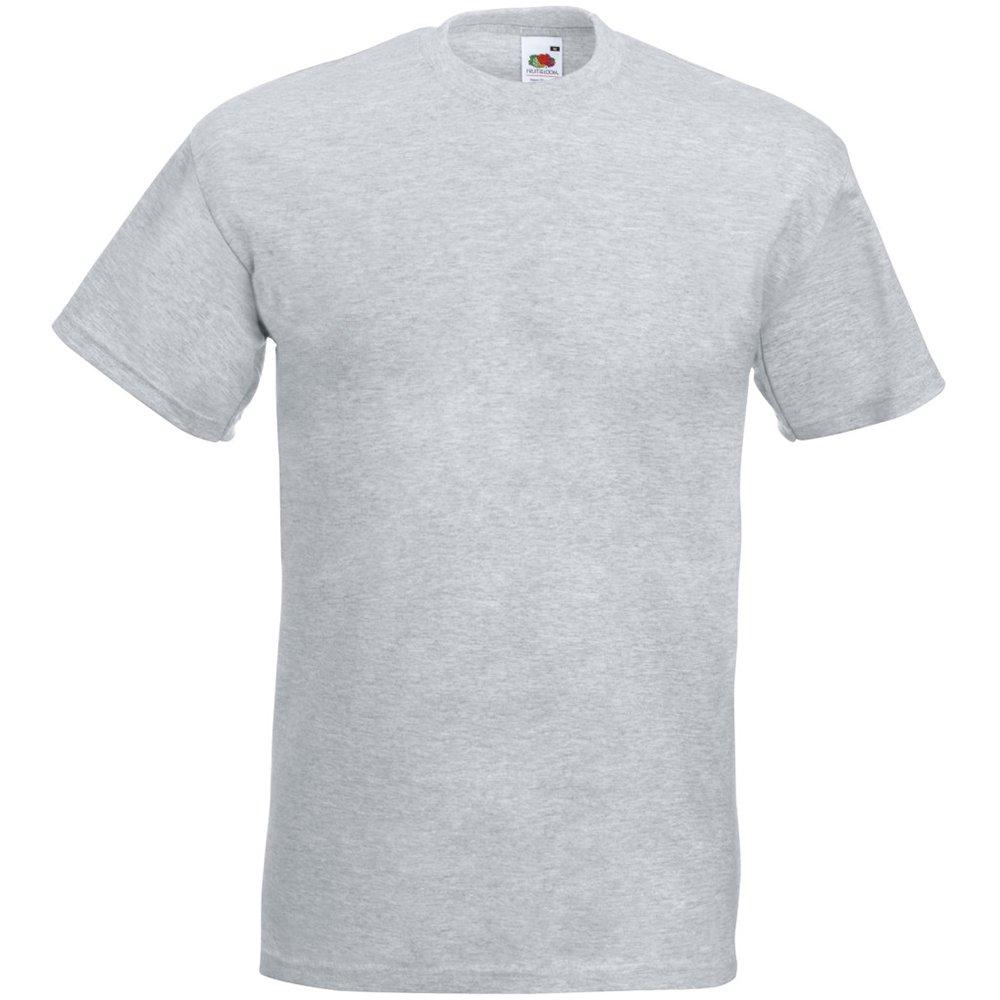 Image of Super Premium Kurzarm Tshirt Herren Grau L