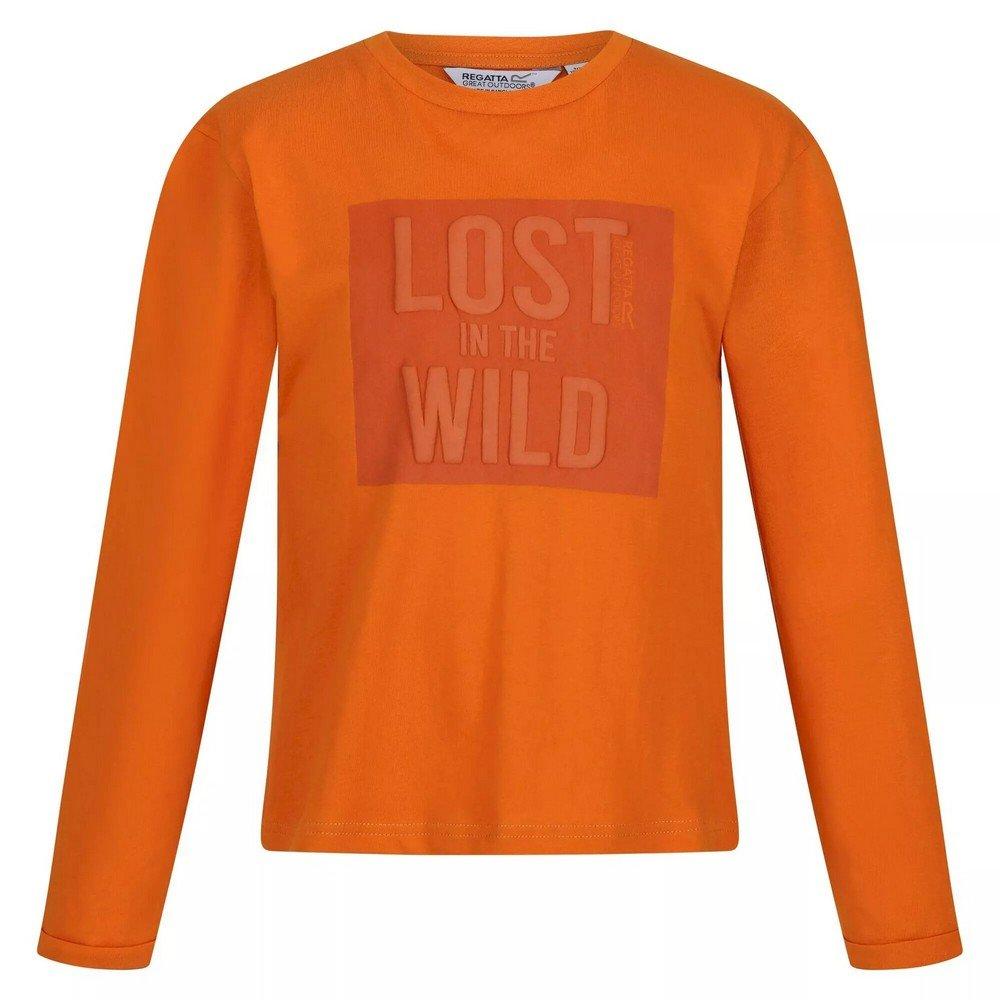 Image of Wenbie Iii Lost In The Wild Tshirt Mädchen Orange Bunt 158