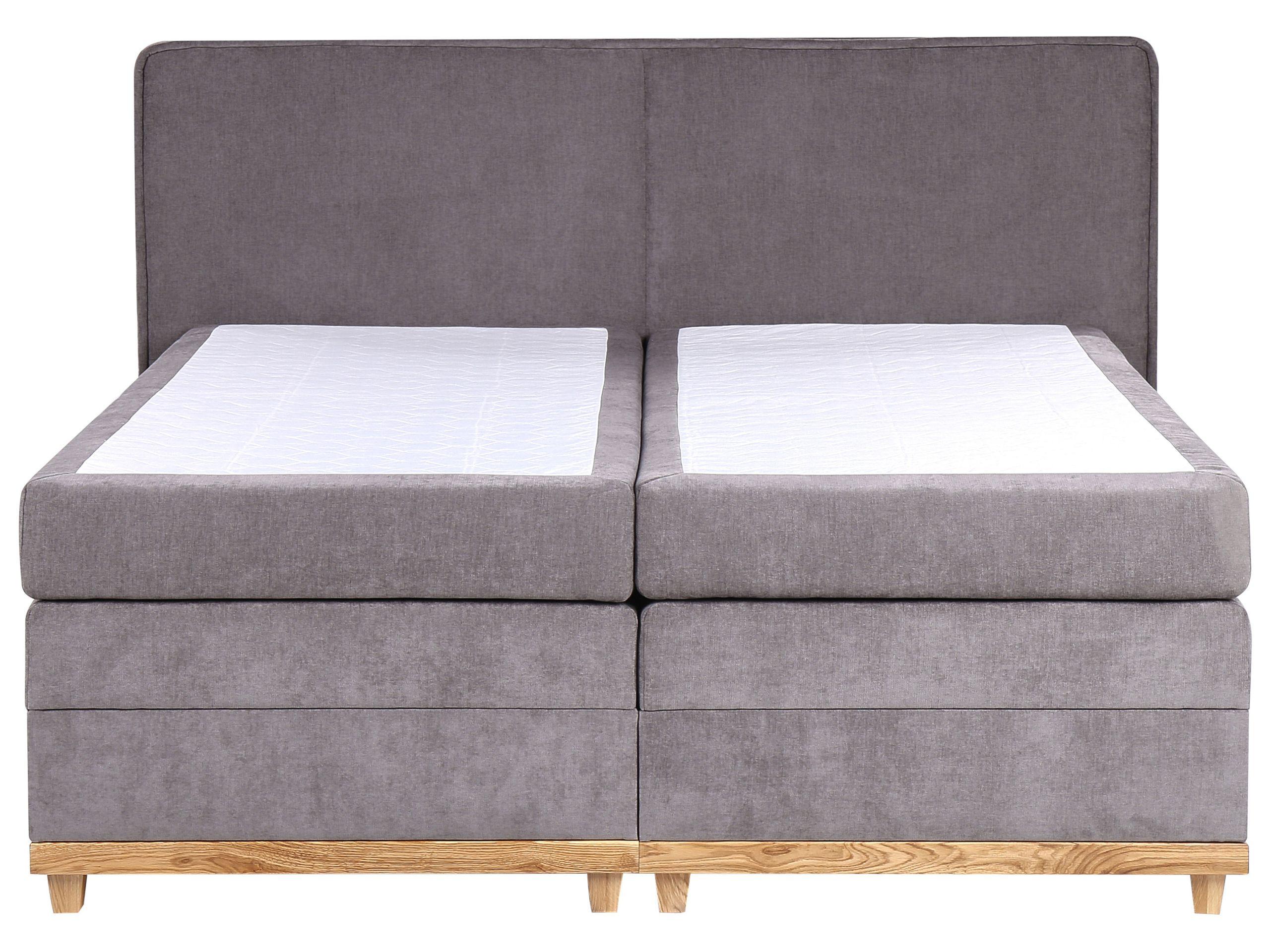 Beliani Boxspringbett aus Polyester Klassisch DYNASTY  