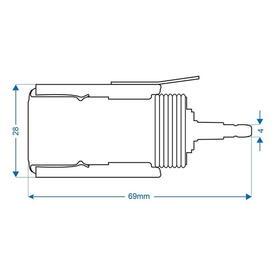 Pricenet  Zigarettenanzünder-Unterputzsteckdose 12V/24V universal 
