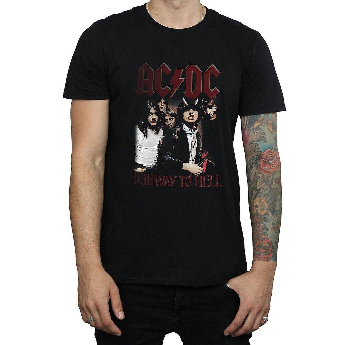 Image of Acdc Highway To Hell Tshirt Herren Schwarz XL