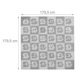 B2X Tappetino puzzle con ABC e numeri  
