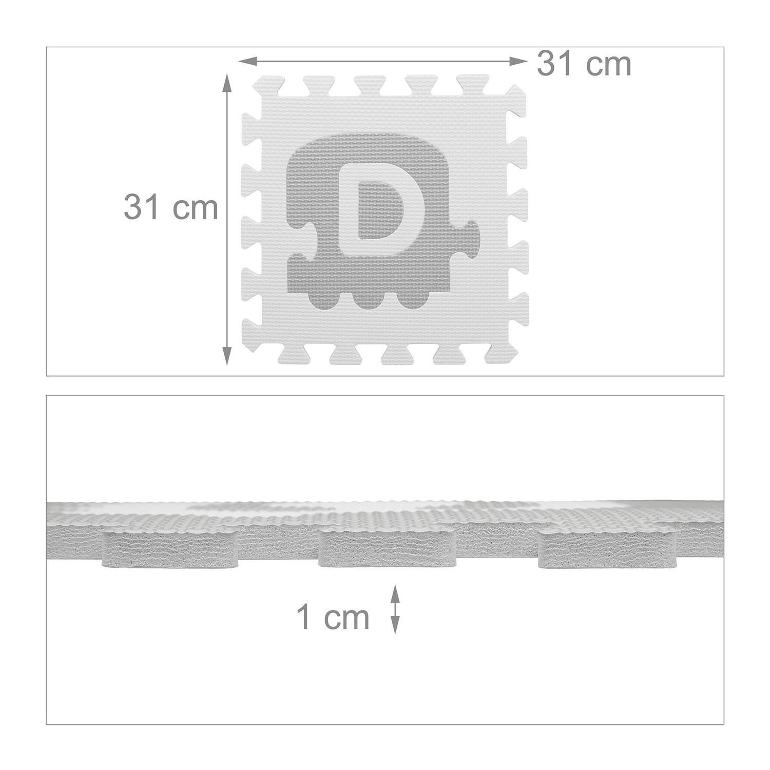 B2X Tappetino puzzle con ABC e numeri  