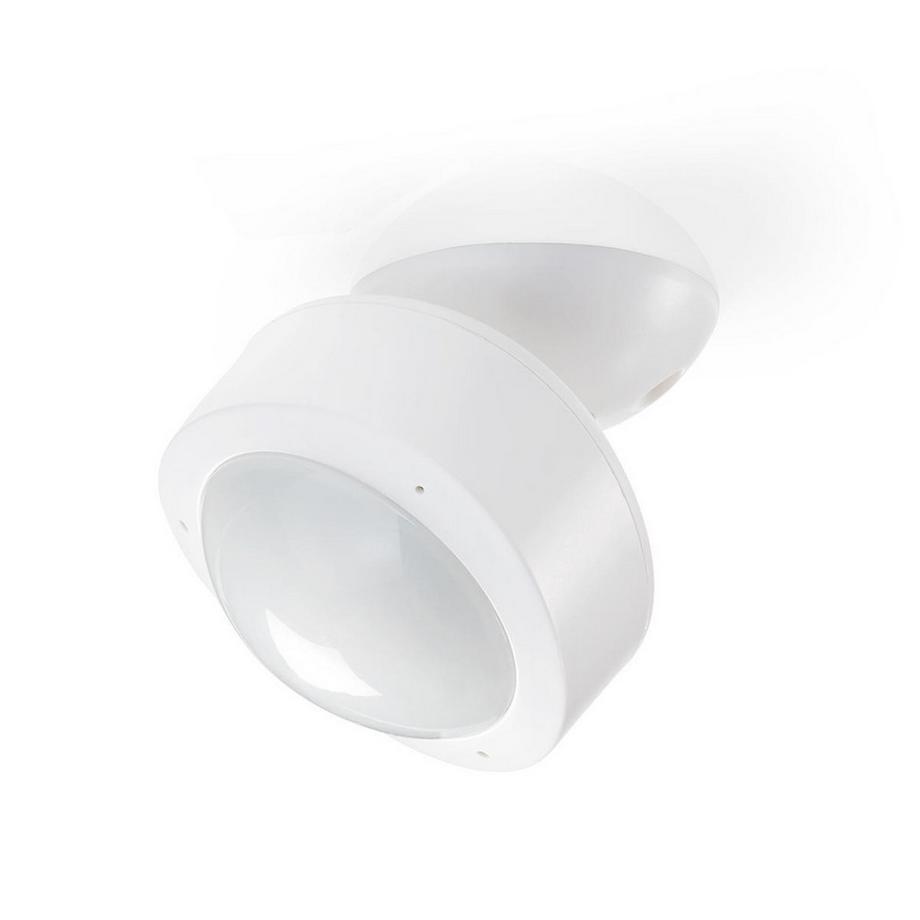 Nedis  SmartLife Smart Motion Sensor | Wi-Fi | Batteriebetrieben / Netzadapter | Erfassungswinkel: 120° | Erfassungsbereich: 10,0m | Weiß 