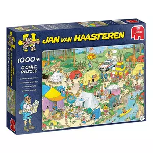 Puzzle Camping im Wald (1000Teile)
