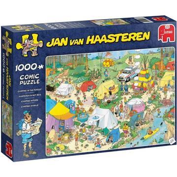 Jan van Haasteren Camping nature 1000 pièces