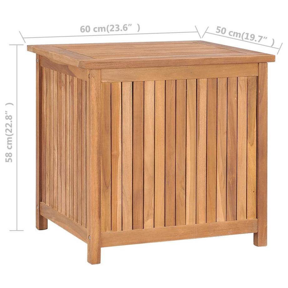 VidaXL Boîte de rangement bois  