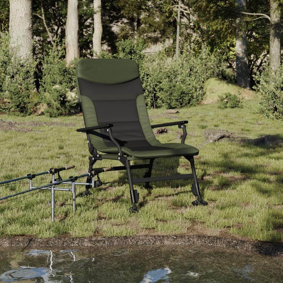 VidaXL Chaise de pêche acier  