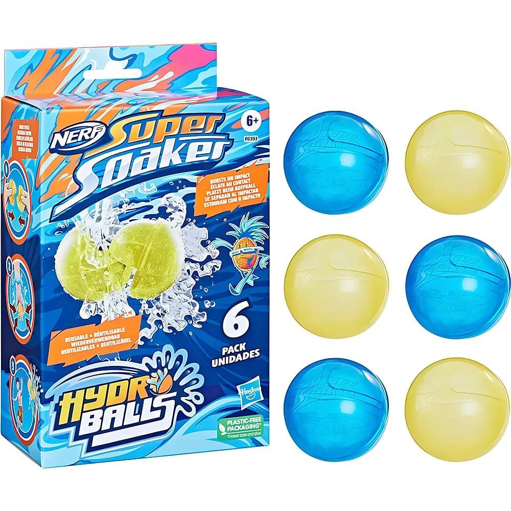 Image of Super Soaker Hydro Balls 6er-Pack Gelb
