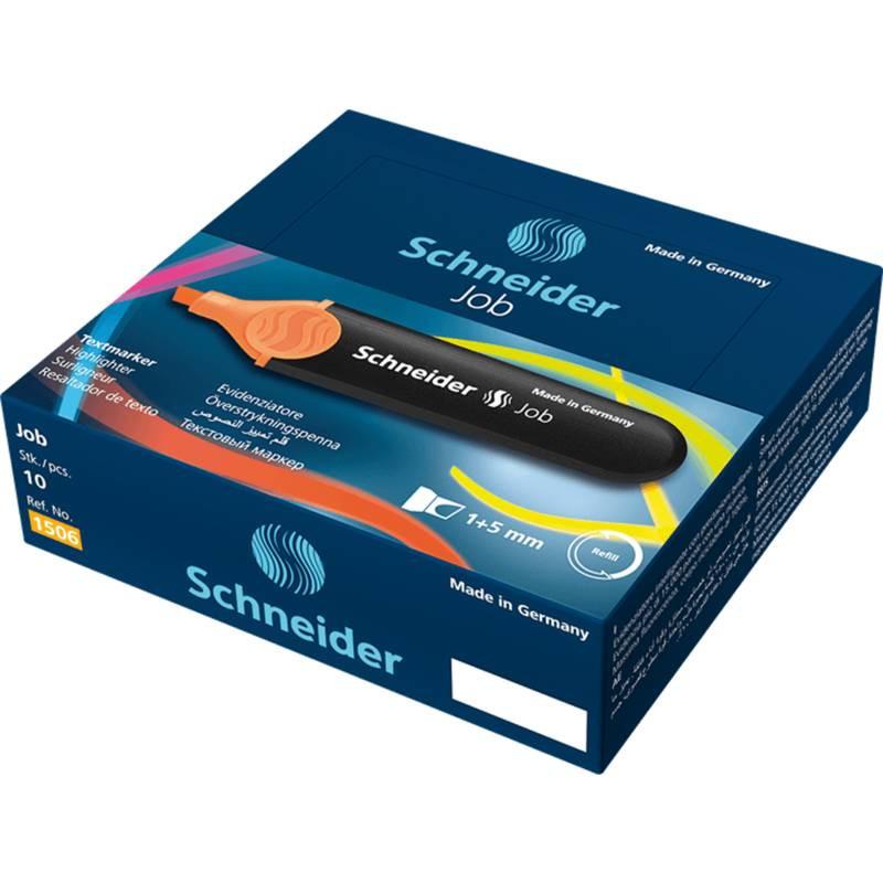 Schneider Schreibgeräte  Schneider Schreibgeräte Job marqueur 10 pièce(s) Pointe biseautée Orange 