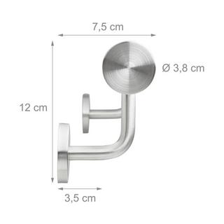 B2X Main courante en acier inoxydable  