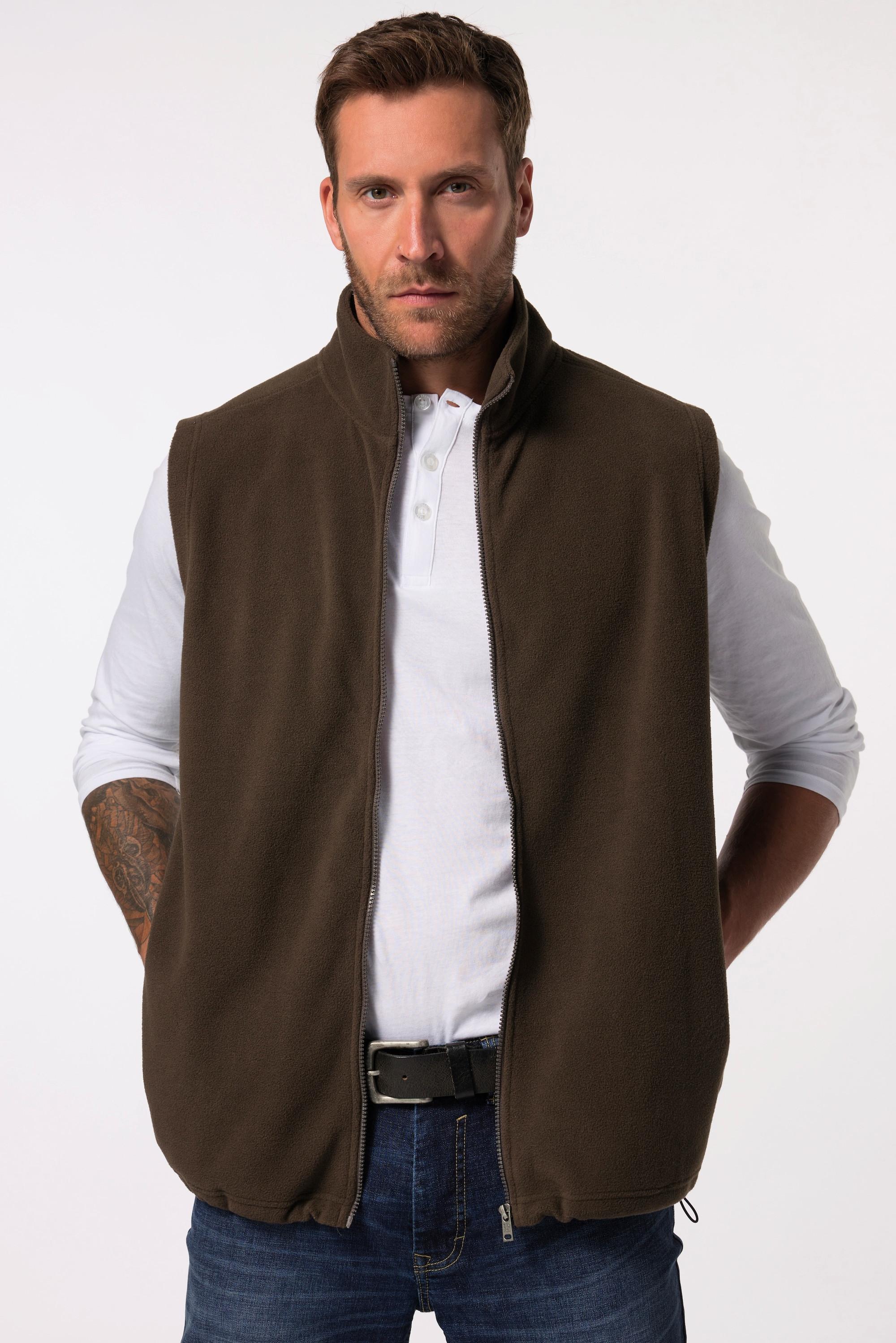 JP1880 Gilet in pile outdoor con collo alto  